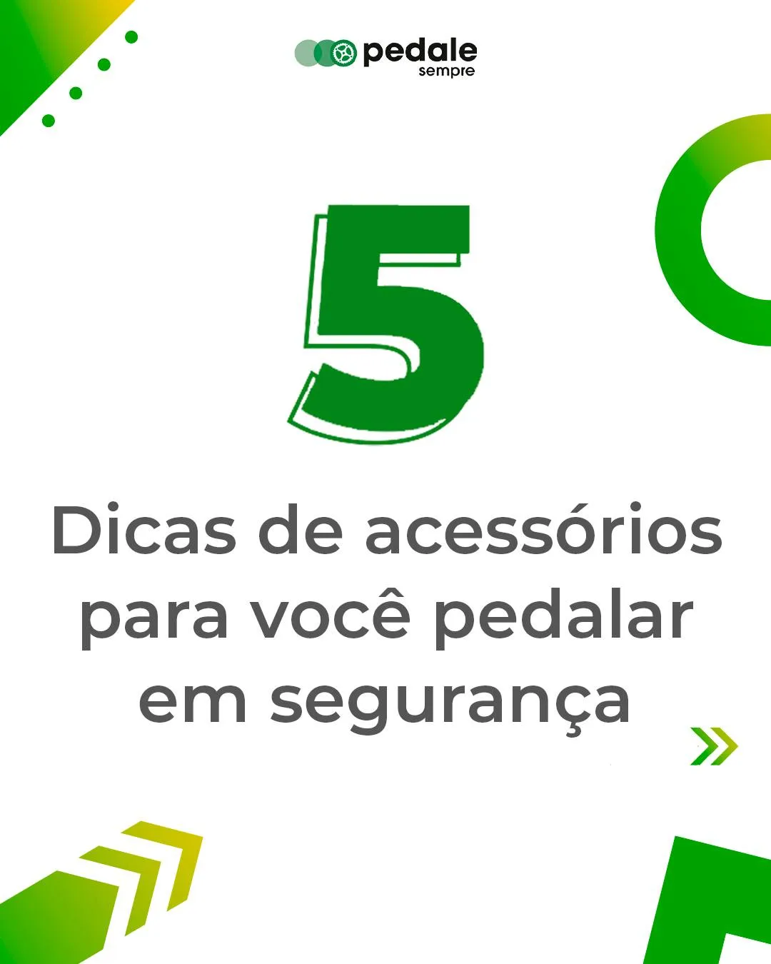 5 Acessórios para Pedalar em Segurança